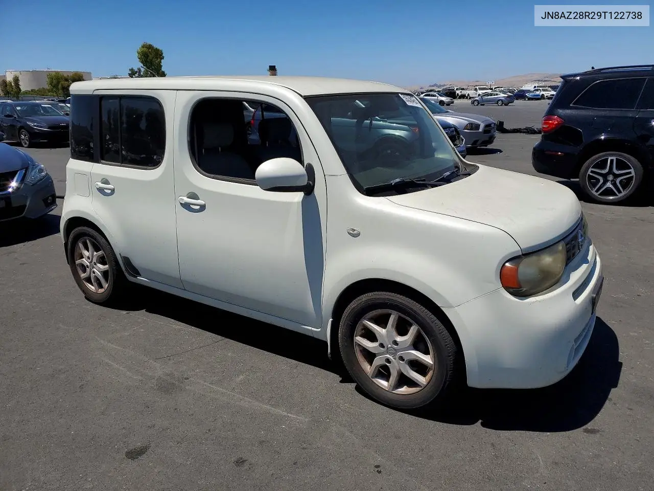 2009 Nissan Cube 1.8 VIN: JN8AZ28R29T122738 Lot: 59038426