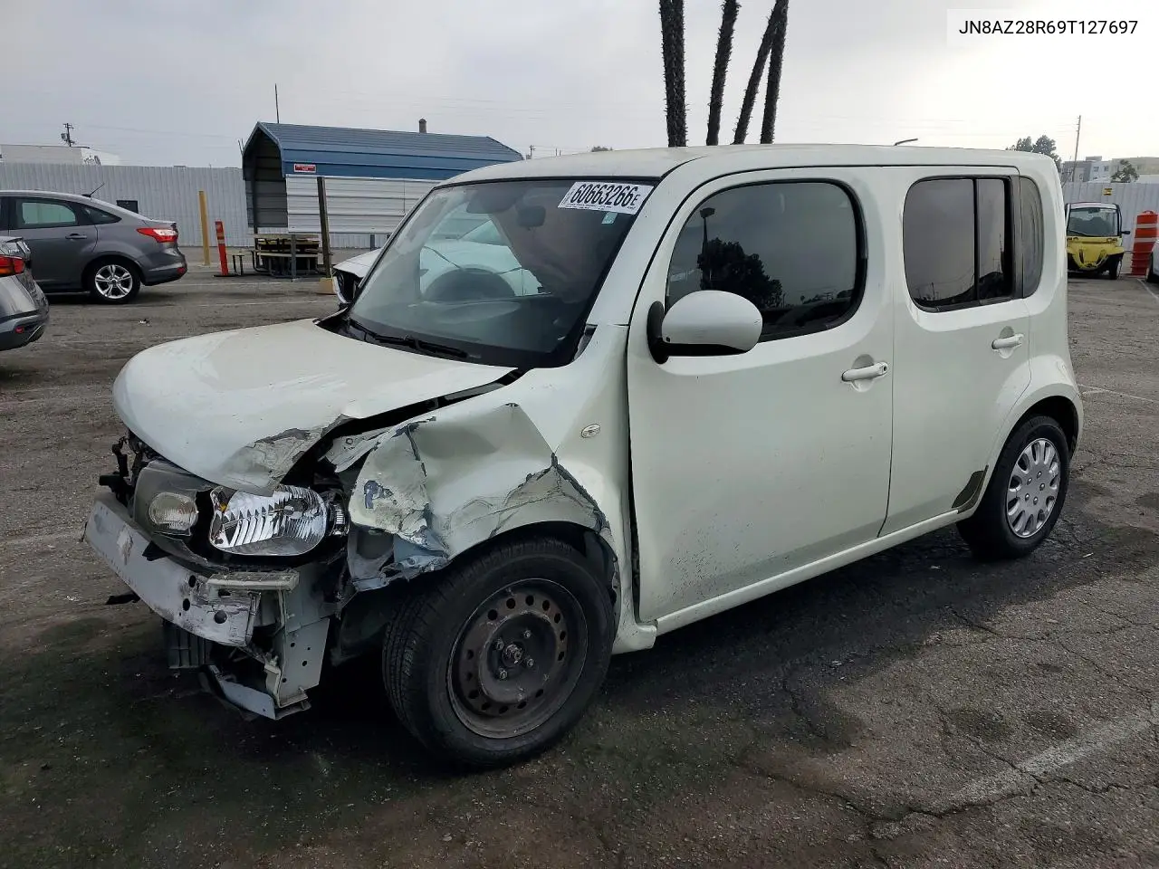 2009 Nissan Cube 1.8 VIN: JN8AZ28R69T127697 Lot: 60663266