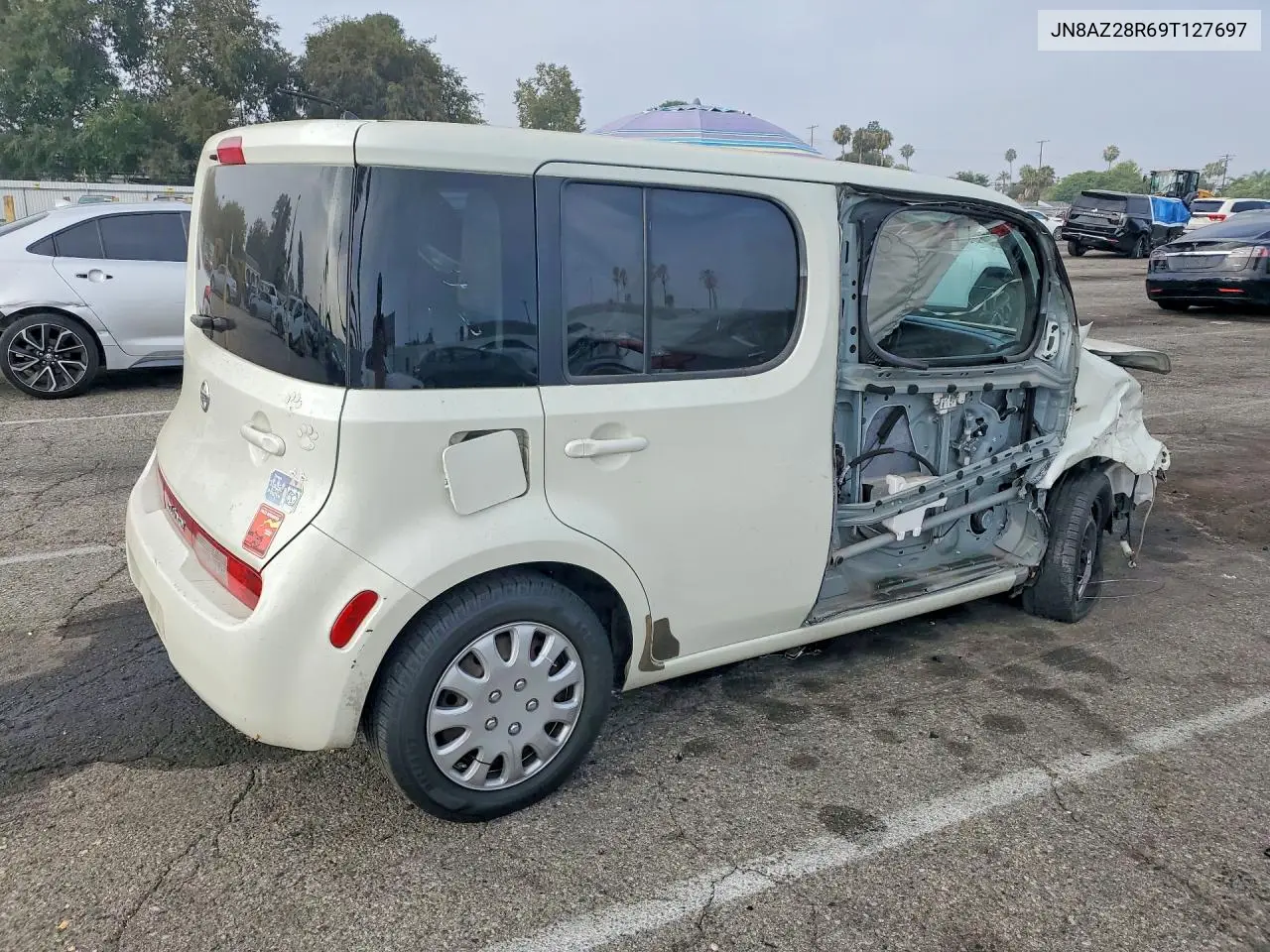 2009 Nissan Cube 1.8 VIN: JN8AZ28R69T127697 Lot: 60663266