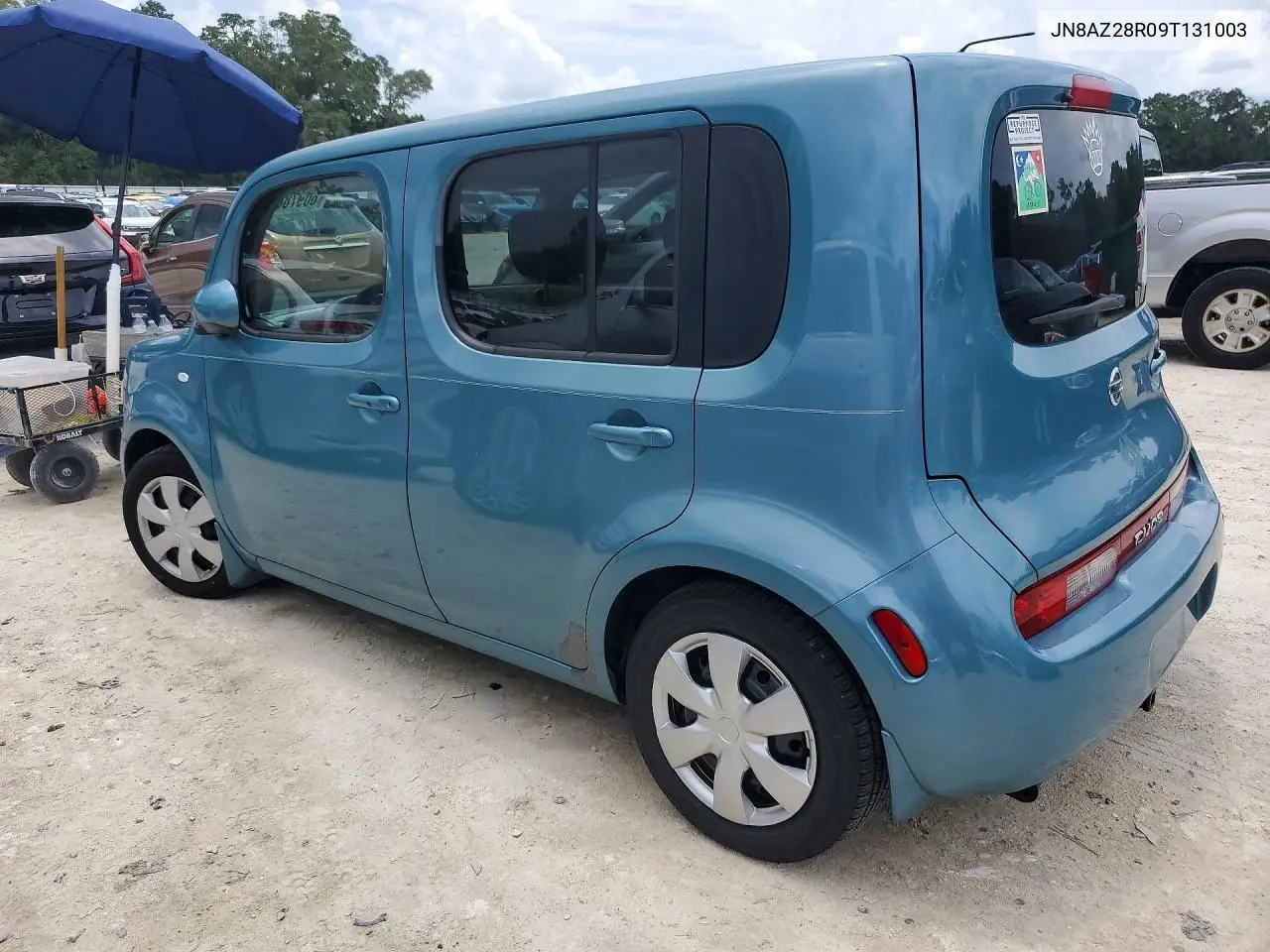 2009 Nissan Cube Base VIN: JN8AZ28R09T131003 Lot: 60978886