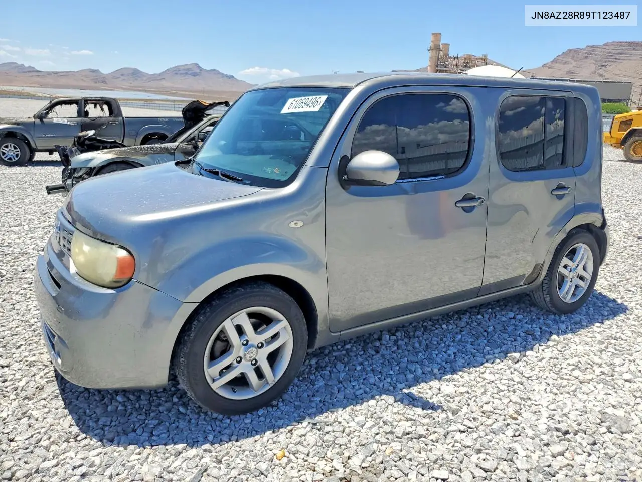2009 Nissan Cube 1.8 VIN: JN8AZ28R89T123487 Lot: 61069496