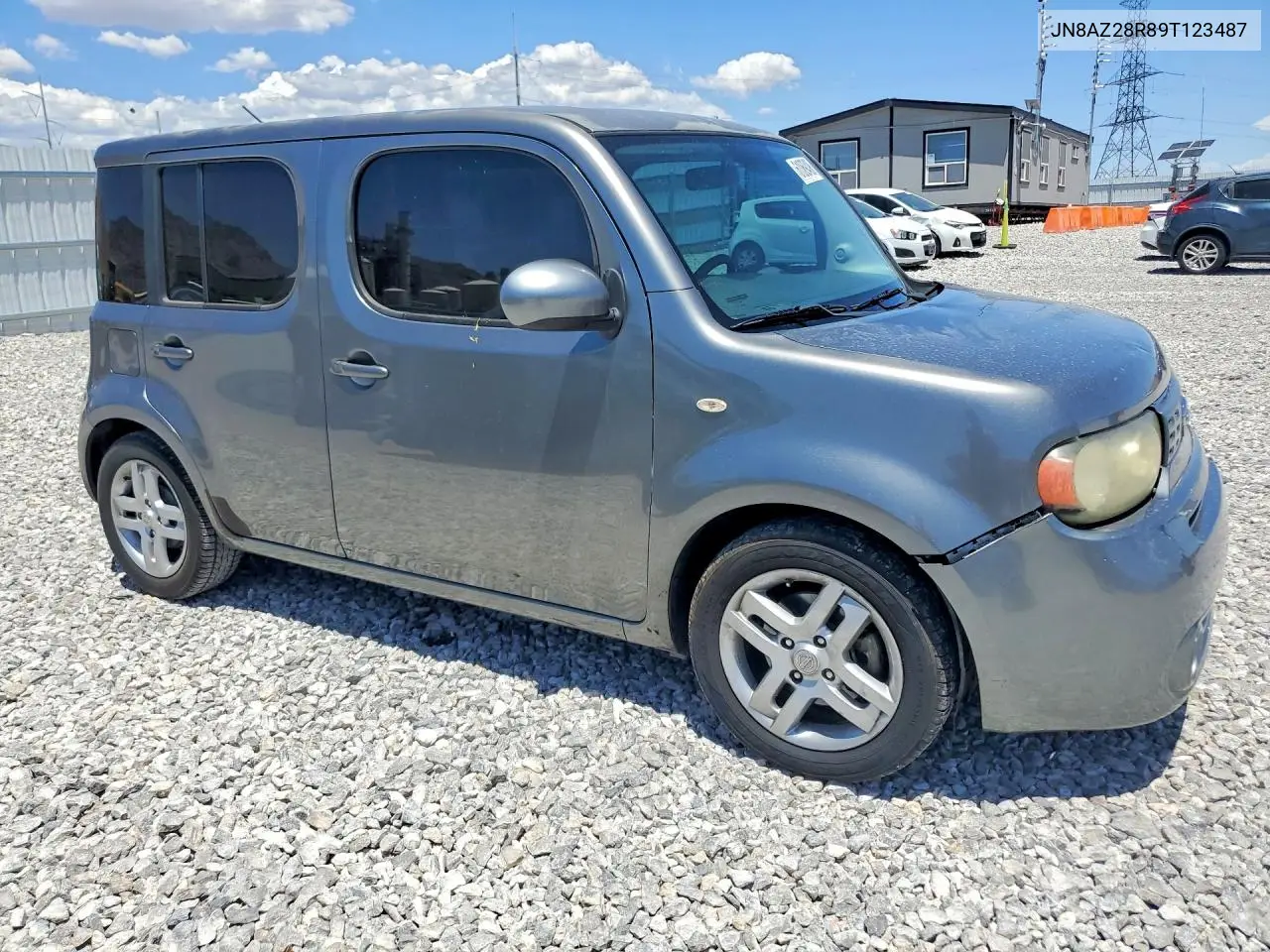 2009 Nissan Cube 1.8 VIN: JN8AZ28R89T123487 Lot: 61069496