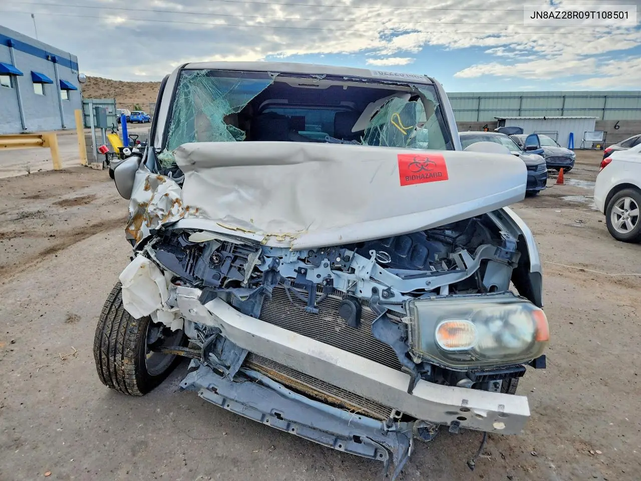 2009 Nissan Cube 1.8 VIN: JN8AZ28R09T108501 Lot: 62223146