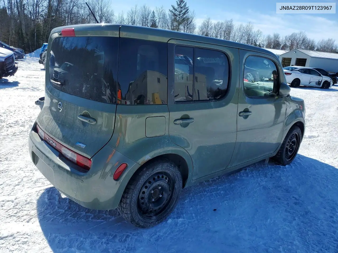2009 Nissan Cube Base VIN: JN8AZ28R09T123967 Lot: 78170735