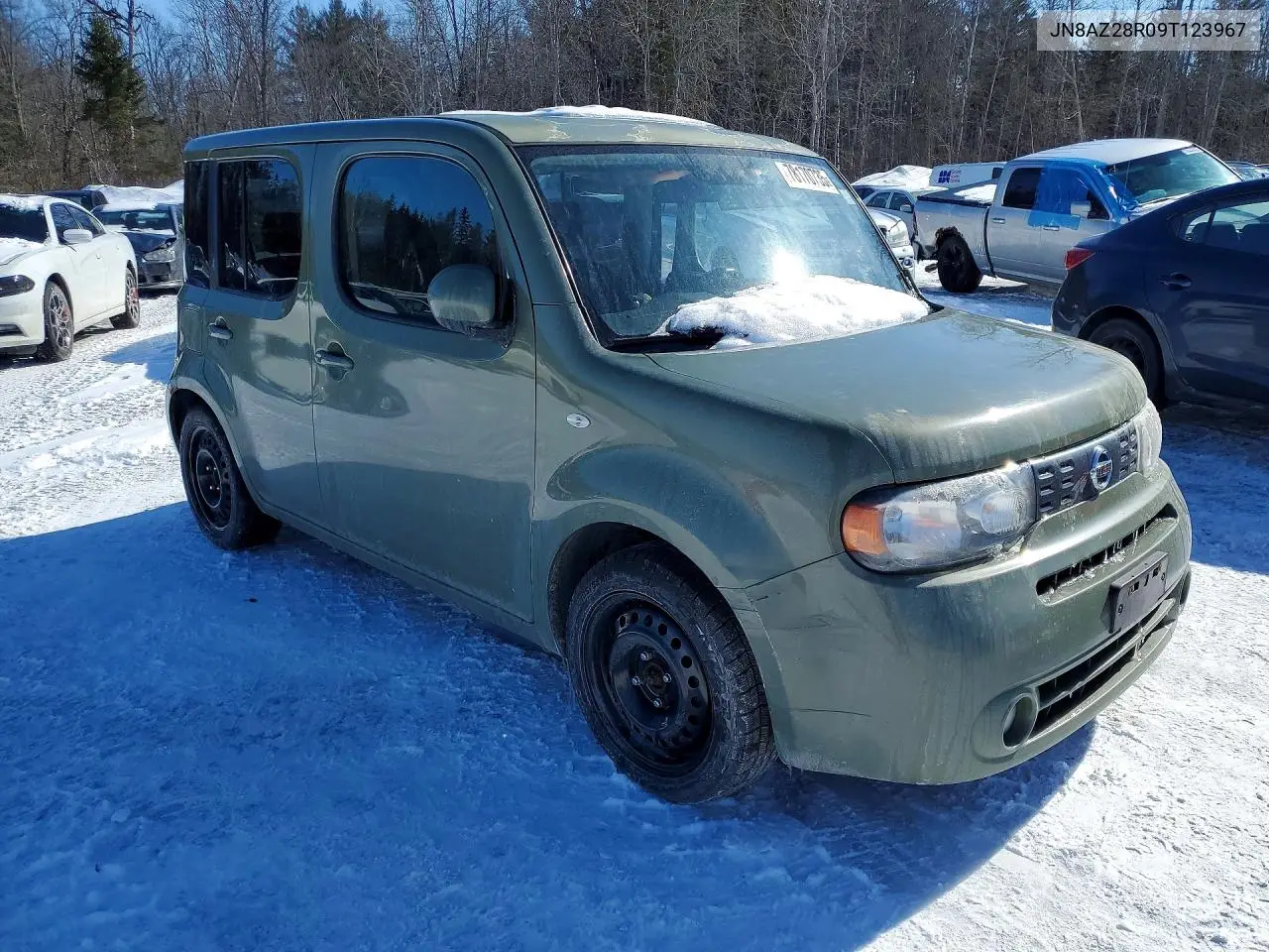 2009 Nissan Cube Base VIN: JN8AZ28R09T123967 Lot: 78170735