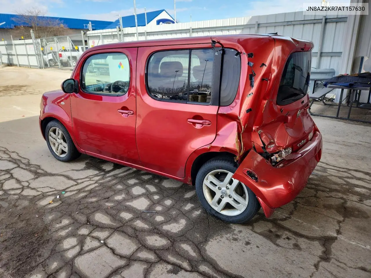 2010 Nissan Cube 1.8 VIN: JN8AZ2KR7AT157630 Lot: 46511606