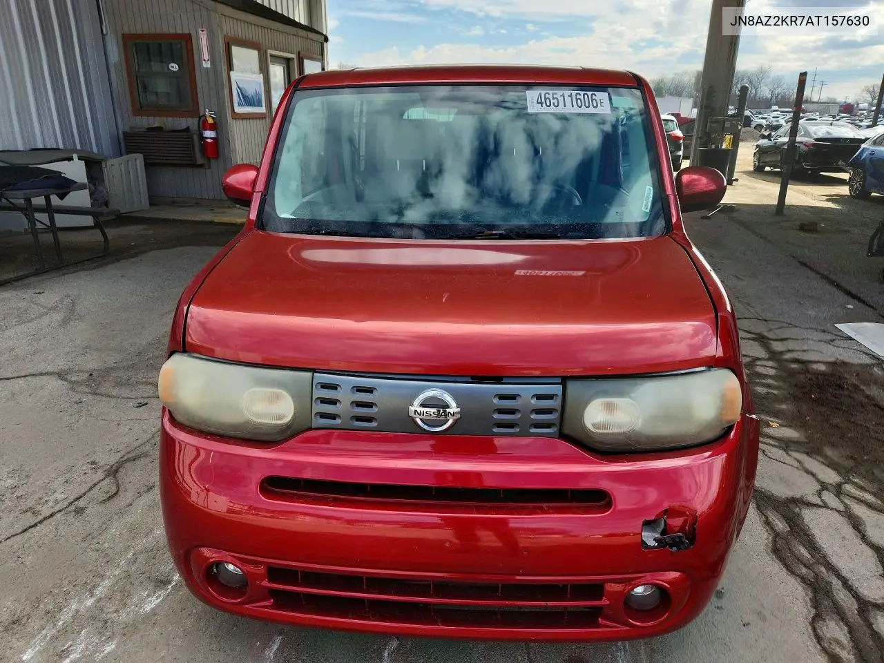 2010 Nissan Cube 1.8 VIN: JN8AZ2KR7AT157630 Lot: 46511606