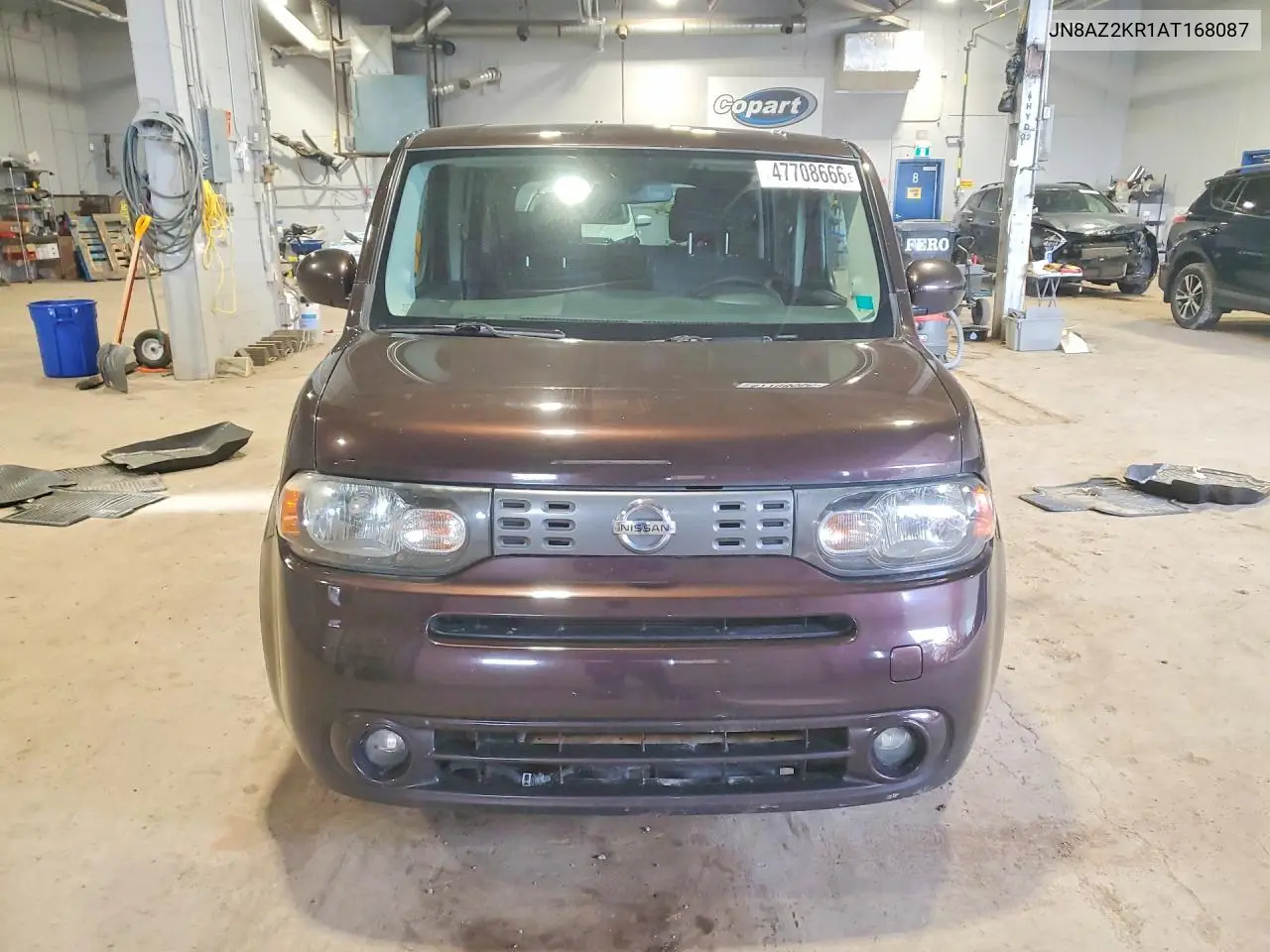2010 Nissan Cube 1.8 VIN: JN8AZ2KR1AT168087 Lot: 47708666