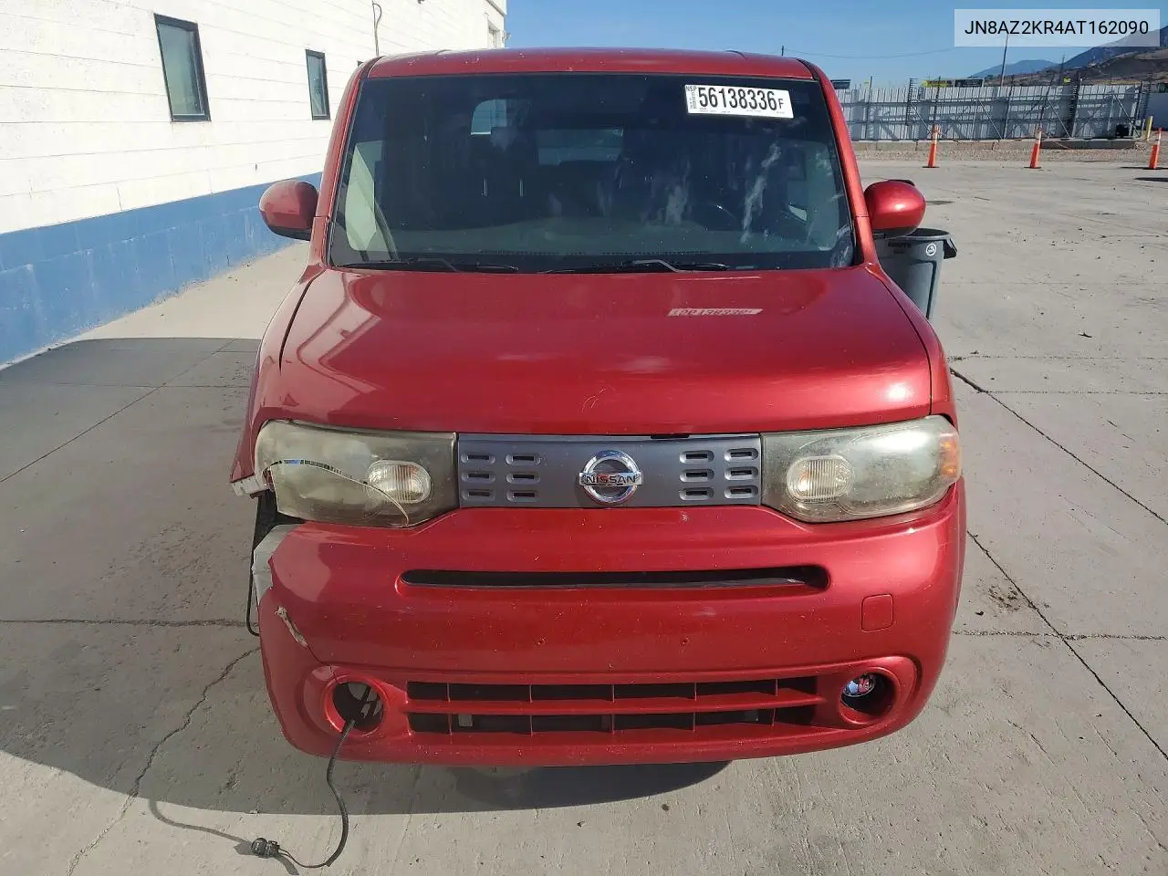 2010 Nissan Cube 1.8 VIN: JN8AZ2KR4AT162090 Lot: 56138336