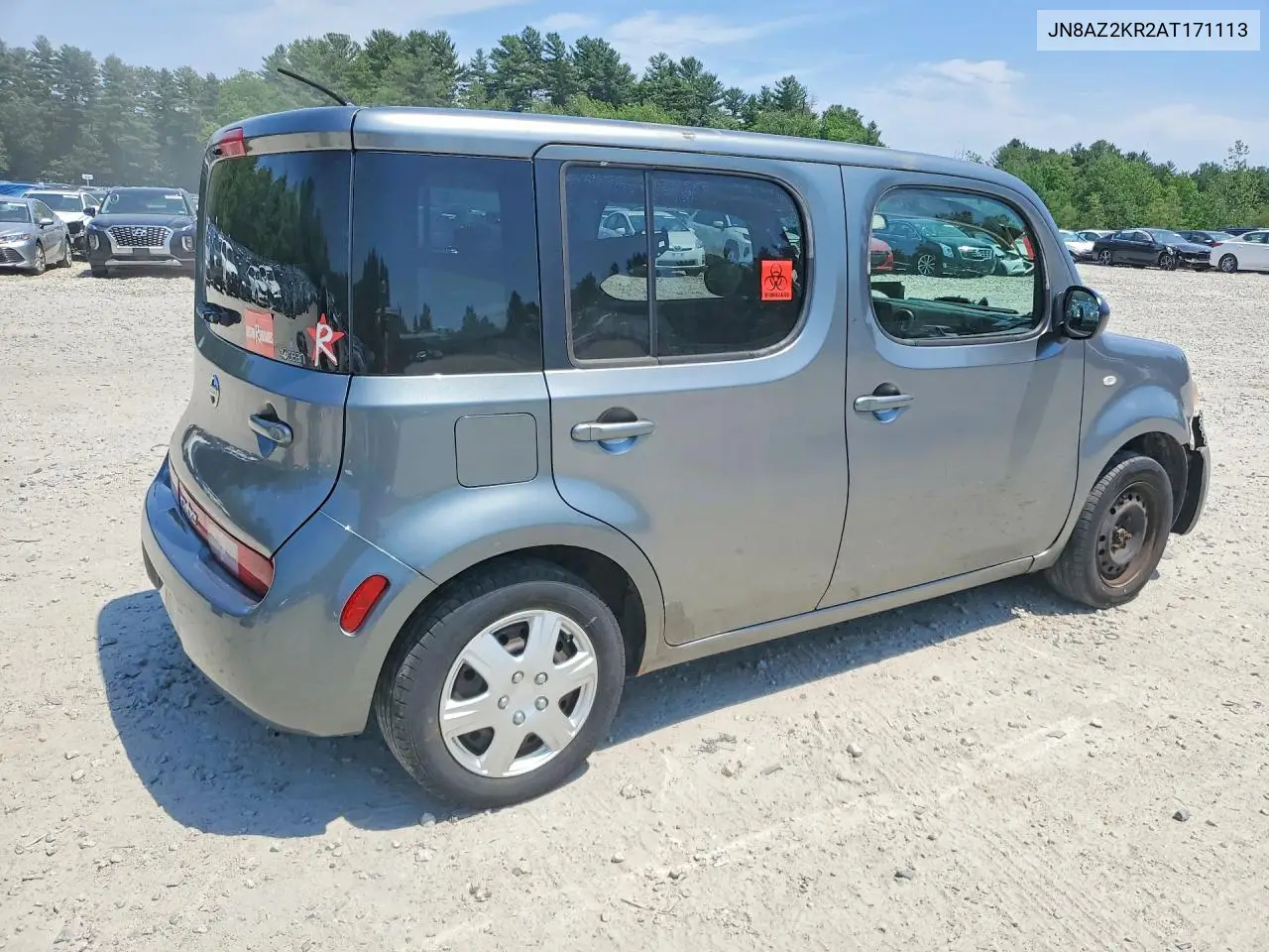 2010 Nissan Cube 1.8 VIN: JN8AZ2KR2AT171113 Lot: 56996656