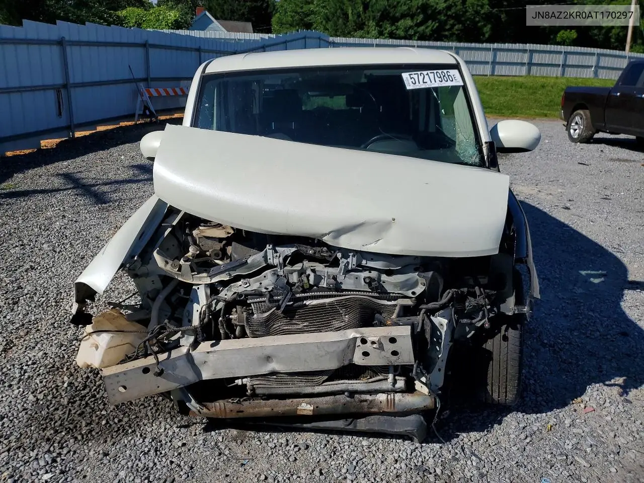 2010 Nissan Cube 1.8 VIN: JN8AZ2KR0AT170297 Lot: 57217986