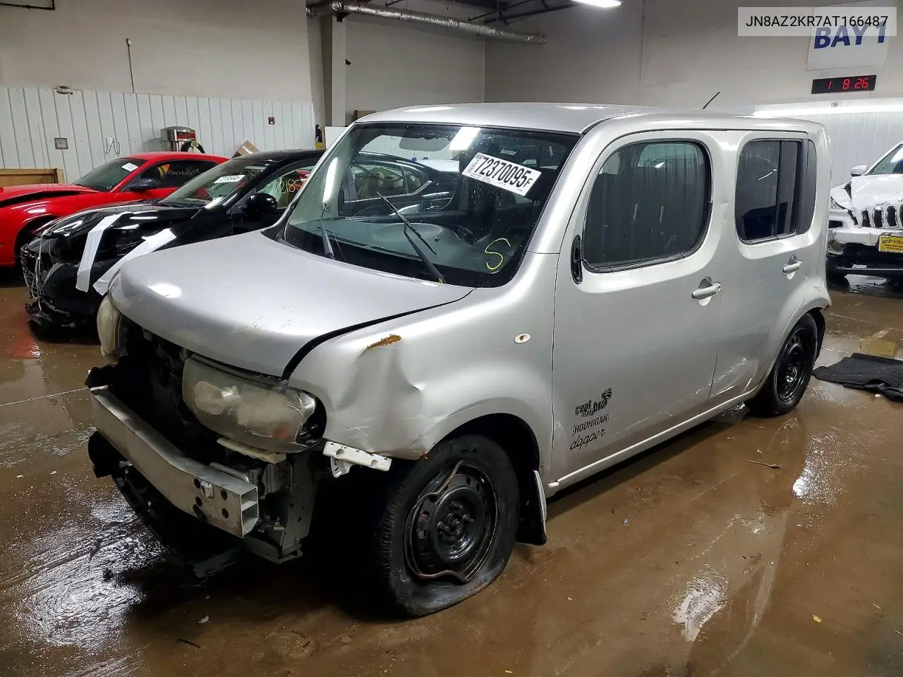 2010 Nissan Cube Base VIN: JN8AZ2KR7AT166487 Lot: 72370095