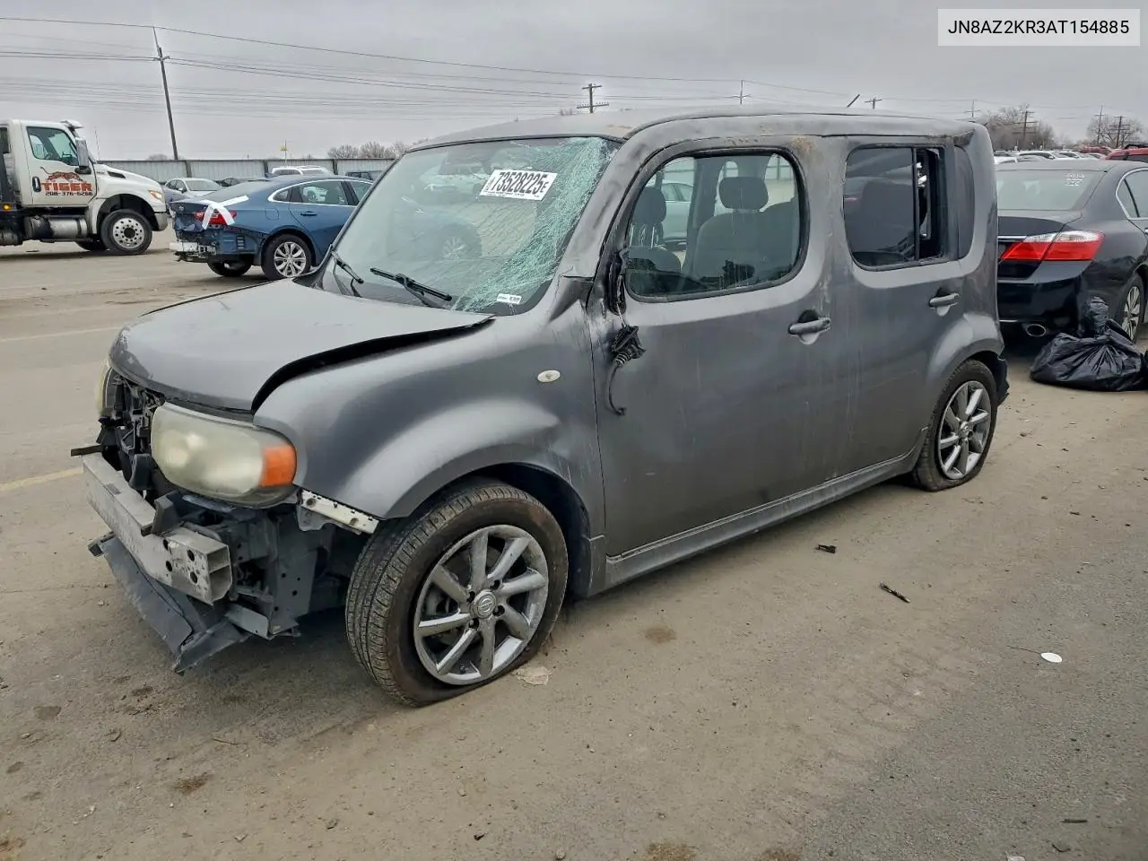 2010 Nissan Cube Base VIN: JN8AZ2KR3AT154885 Lot: 73528225