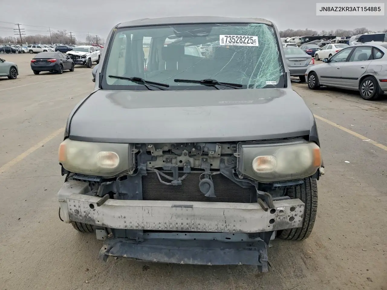 2010 Nissan Cube Base VIN: JN8AZ2KR3AT154885 Lot: 73528225