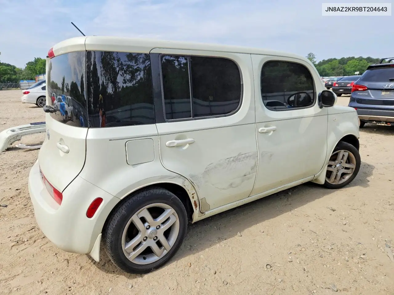 2011 Nissan Cube 1.8 VIN: JN8AZ2KR9BT204643 Lot: 56310066