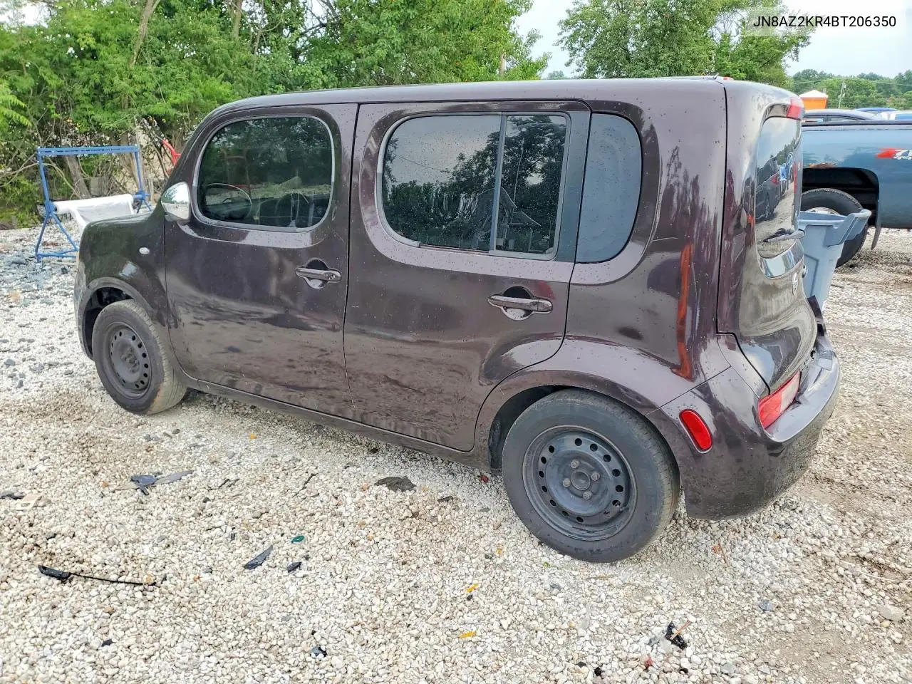 2011 Nissan Cube 1.8 VIN: JN8AZ2KR4BT206350 Lot: 57881606