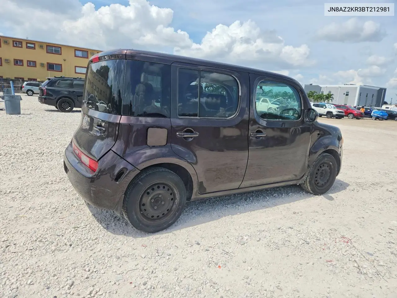 2011 Nissan Cube 1.8 VIN: JN8AZ2KR3BT212981 Lot: 59394916