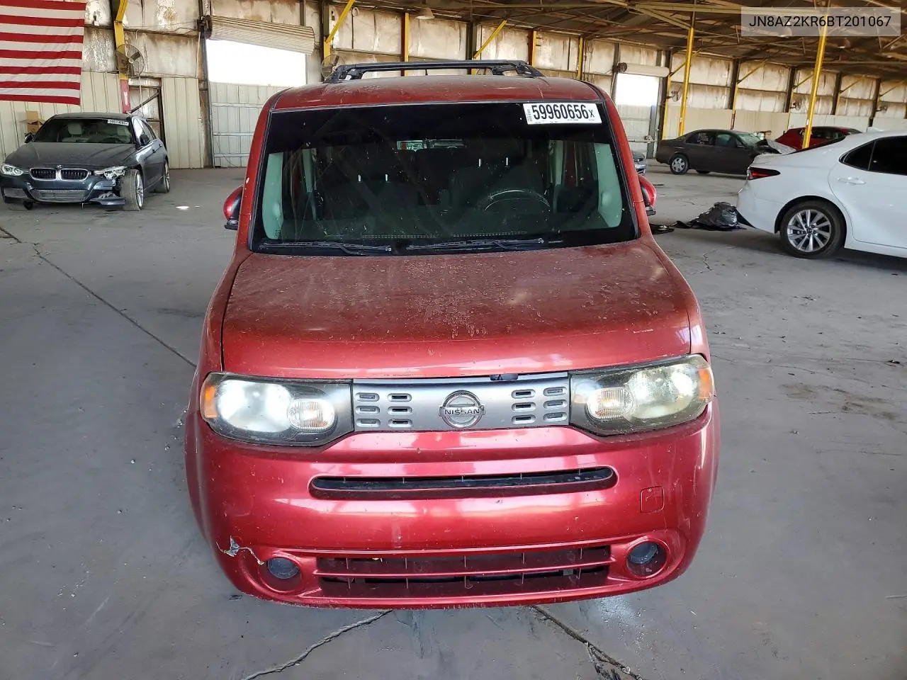 2011 Nissan Cube 1.8 VIN: JN8AZ2KR6BT201067 Lot: 59960656