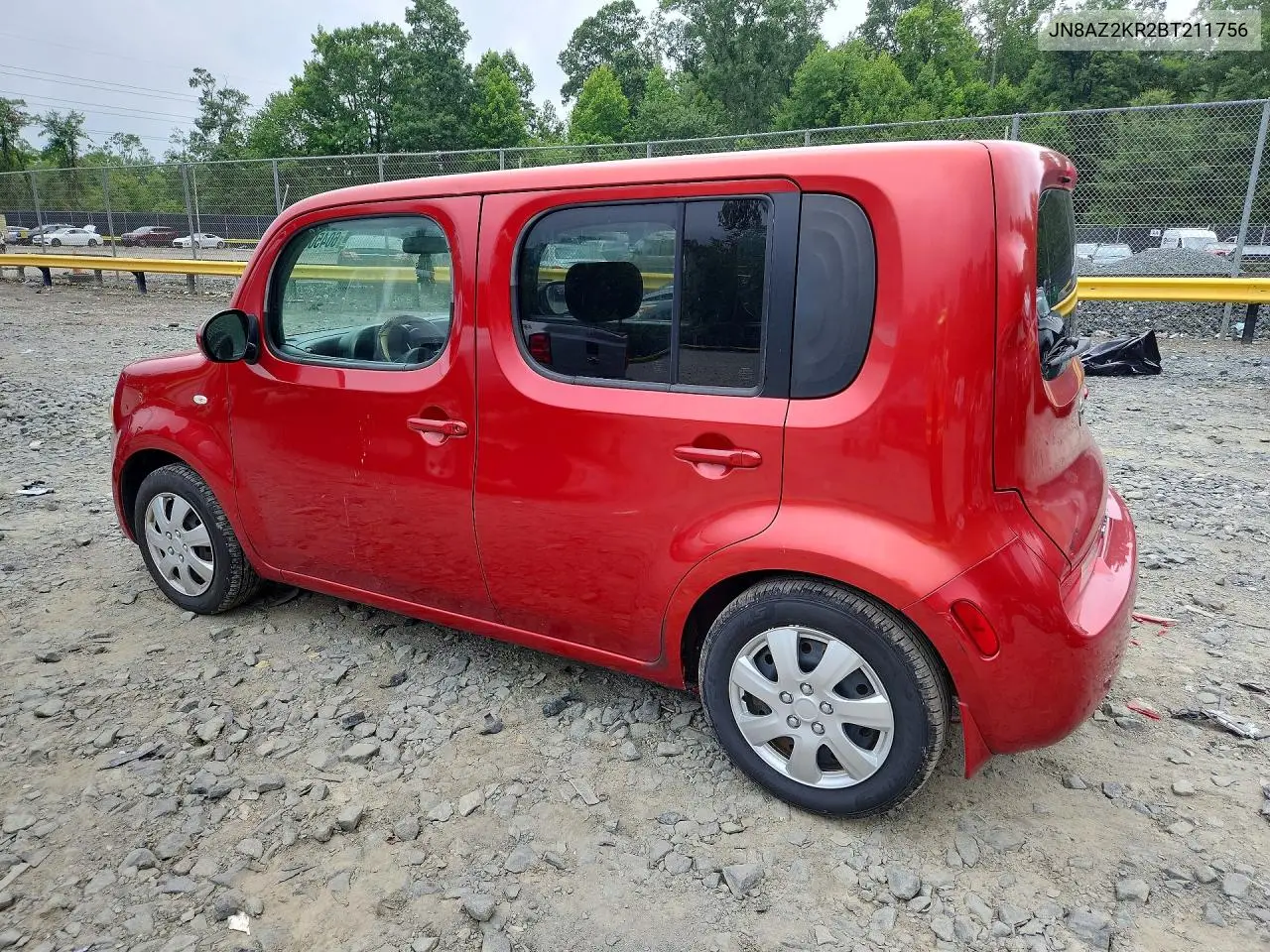 2011 Nissan Cube Base/S/Sl/Krom VIN: JN8AZ2KR2BT211756 Lot: 60450396