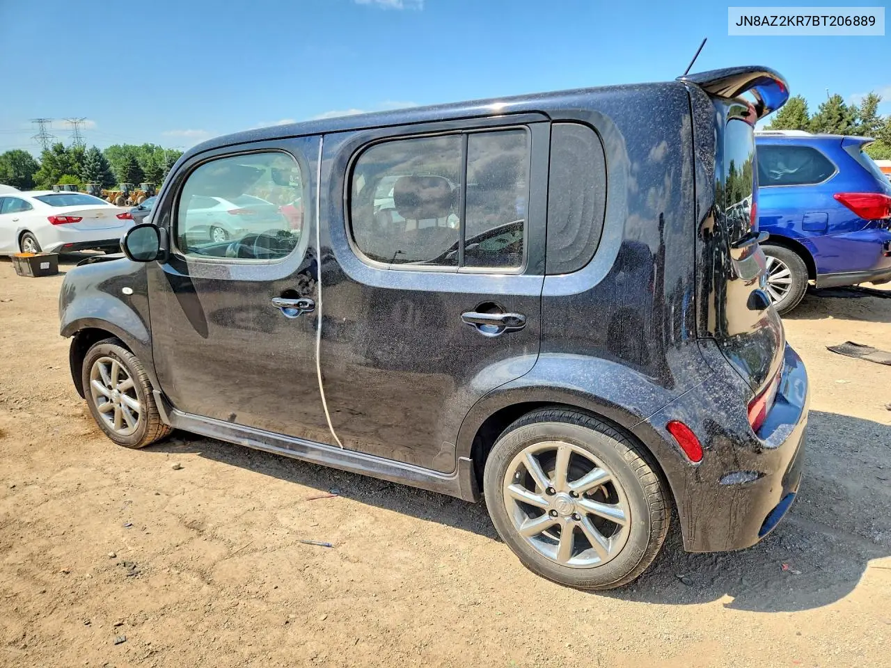 2011 Nissan Cube 1.8 VIN: JN8AZ2KR7BT206889 Lot: 61314266
