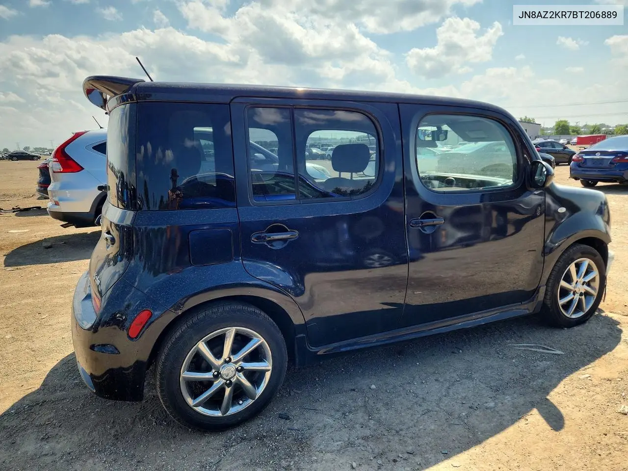 2011 Nissan Cube 1.8 VIN: JN8AZ2KR7BT206889 Lot: 61314266