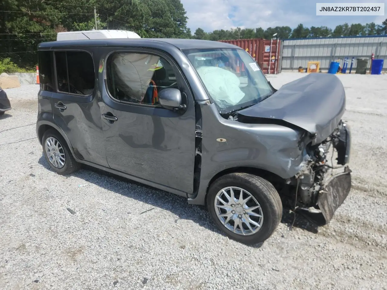2011 Nissan Cube Base VIN: JN8AZ2KR7BT202437 Lot: 61748135