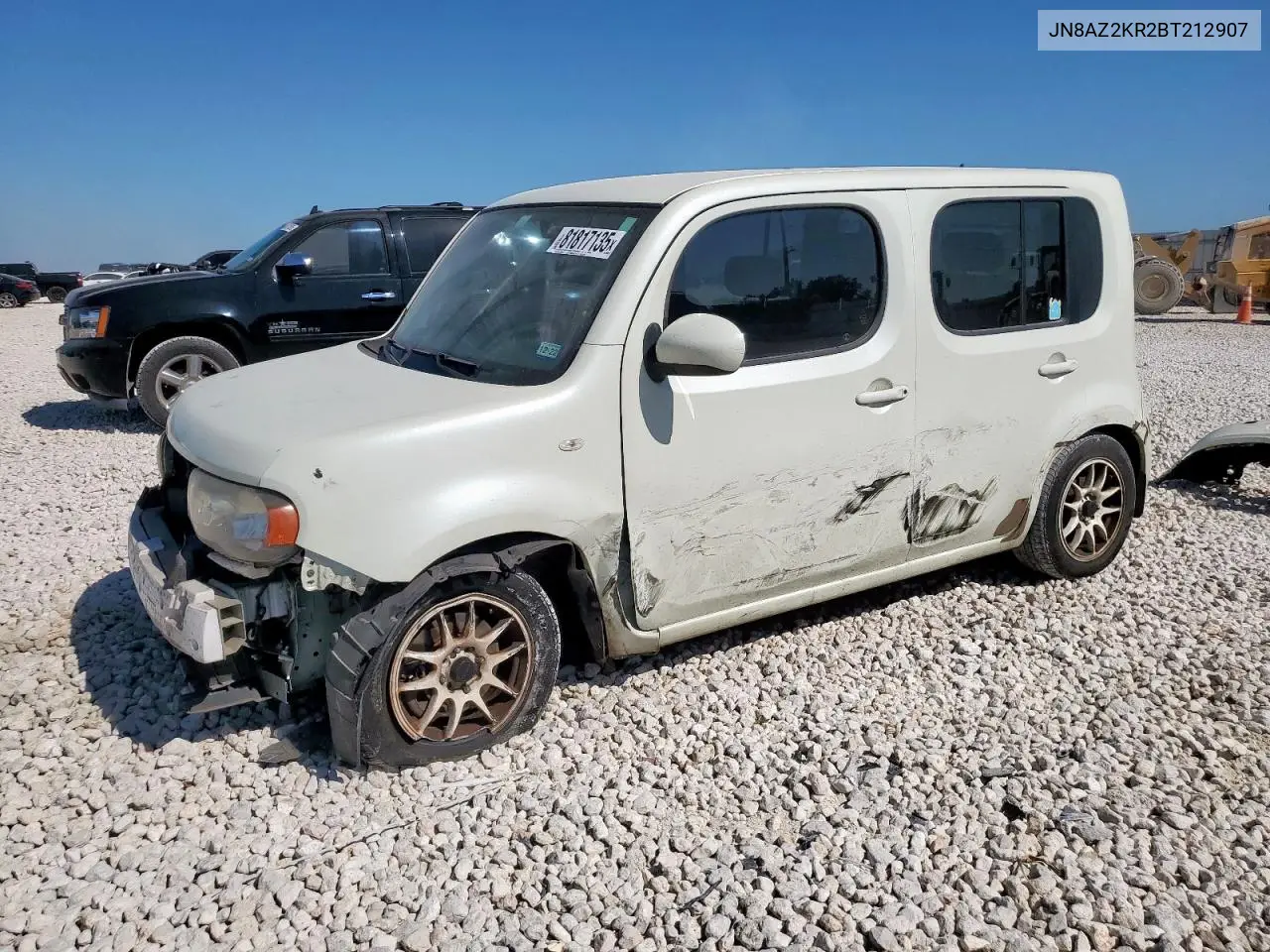 2011 Nissan Cube VIN: JN8AZ2KR2BT212907 Lot: 74804805