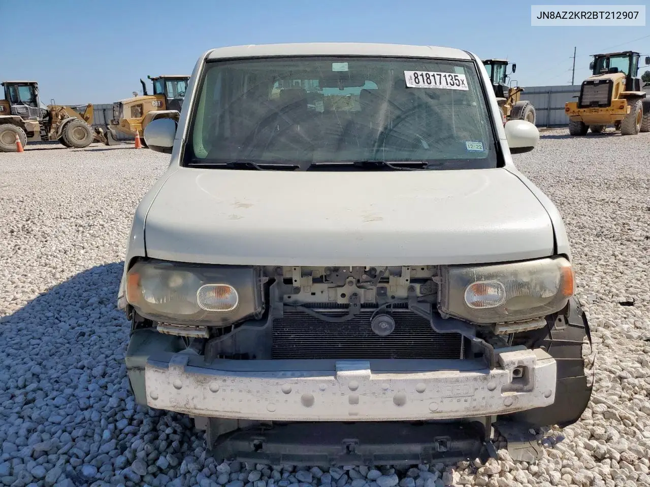 2011 Nissan Cube VIN: JN8AZ2KR2BT212907 Lot: 74804805