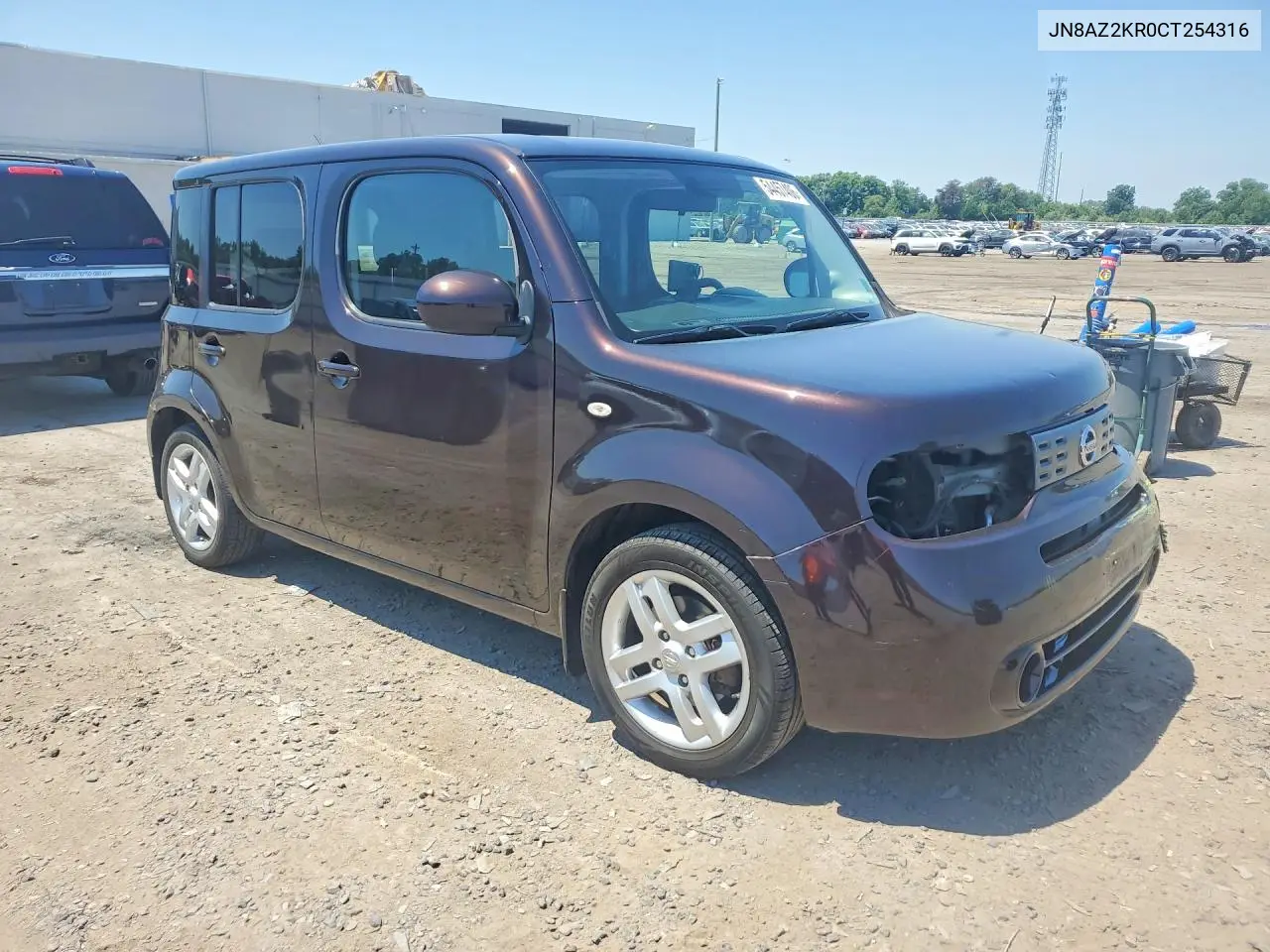2012 Nissan Cube 1.8 VIN: JN8AZ2KR0CT254316 Lot: 54457406