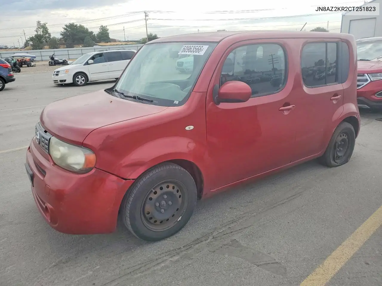 2012 Nissan Cube 1.8 VIN: JN8AZ2KR2CT251823 Lot: 60963566