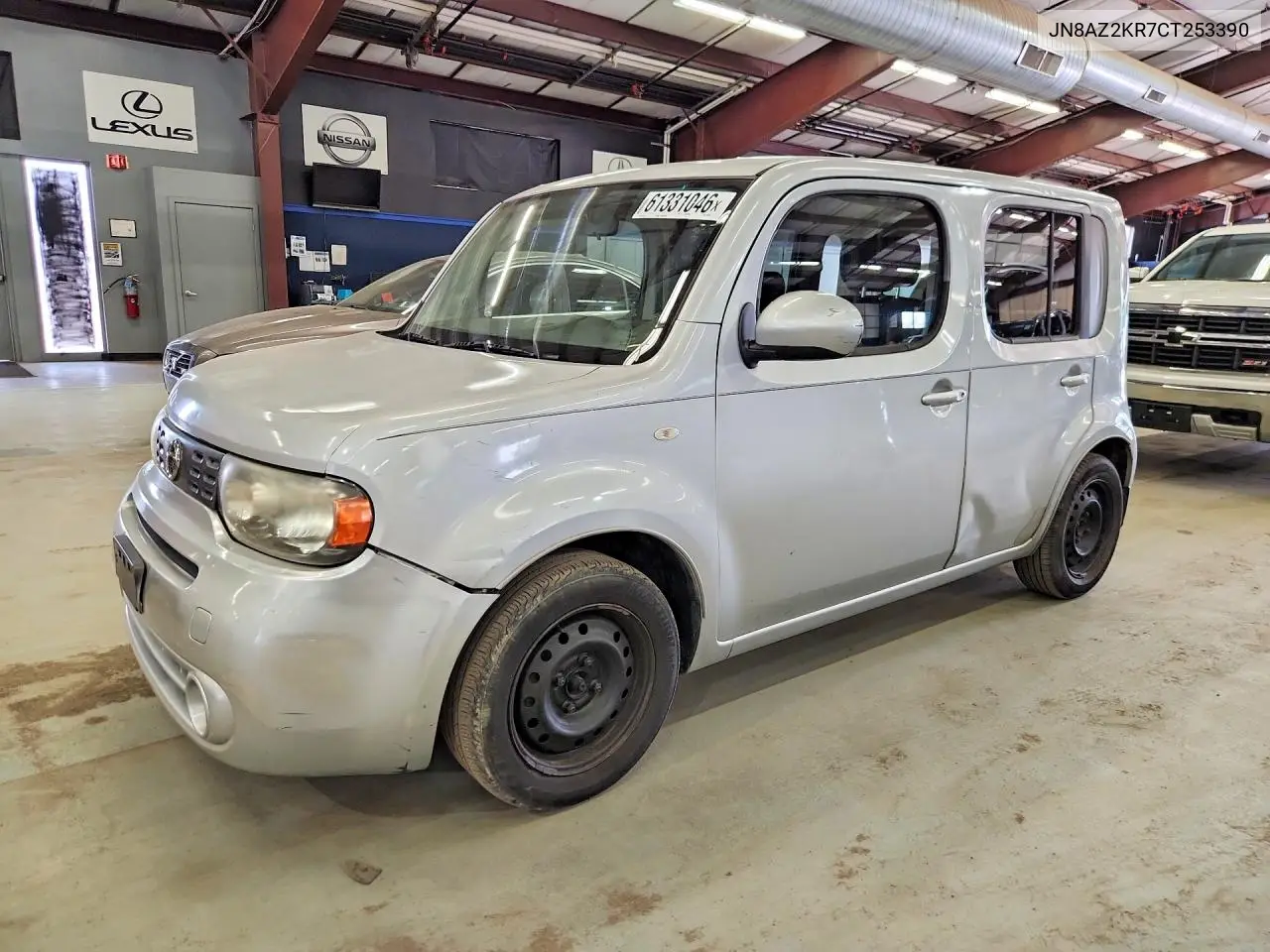 2012 Nissan Cube 1.8 VIN: JN8AZ2KR7CT253390 Lot: 61331046