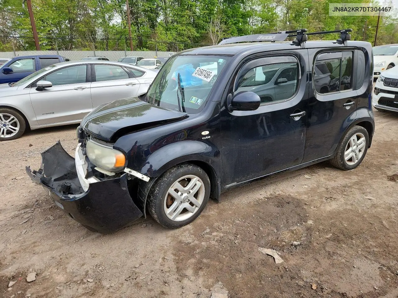 2013 Nissan Cube 1.8 S VIN: JN8AZ2KR7DT304467 Lot: 51597456