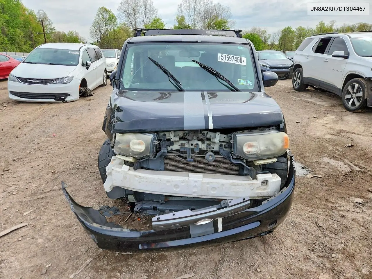 2013 Nissan Cube 1.8 S VIN: JN8AZ2KR7DT304467 Lot: 51597456