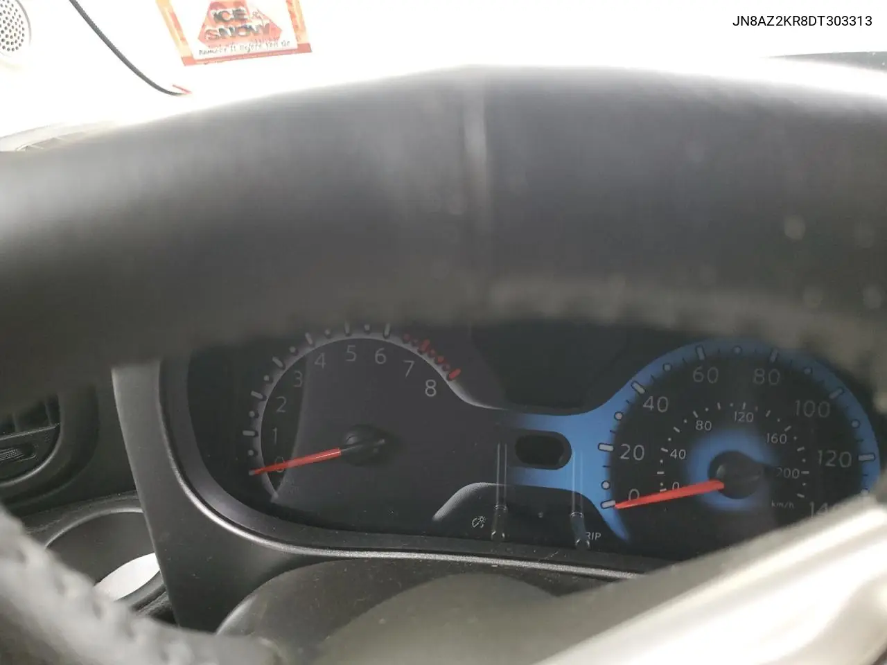 2013 Nissan Cube S VIN: JN8AZ2KR8DT303313 Lot: 84006345