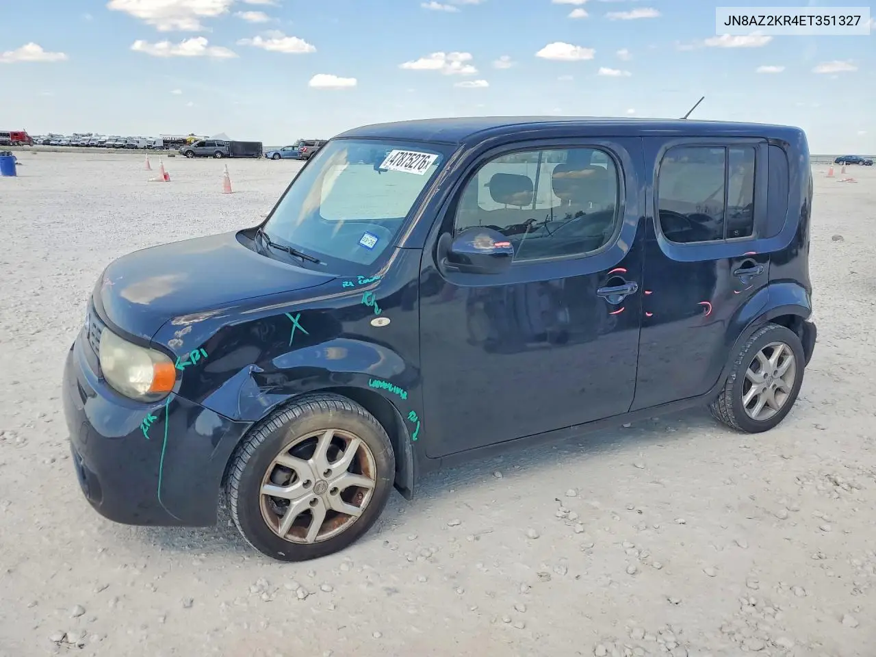 2014 Nissan Cube 1.8 S VIN: JN8AZ2KR4ET351327 Lot: 47875276