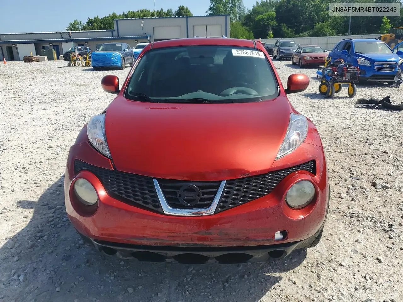 2011 Nissan Juke S VIN: JN8AF5MR4BT022243 Lot: 57667616