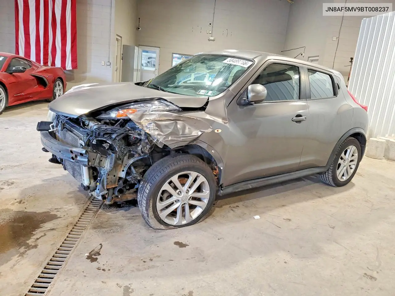 2011 Nissan Juke S VIN: JN8AF5MV9BT008237 Lot: 58489266