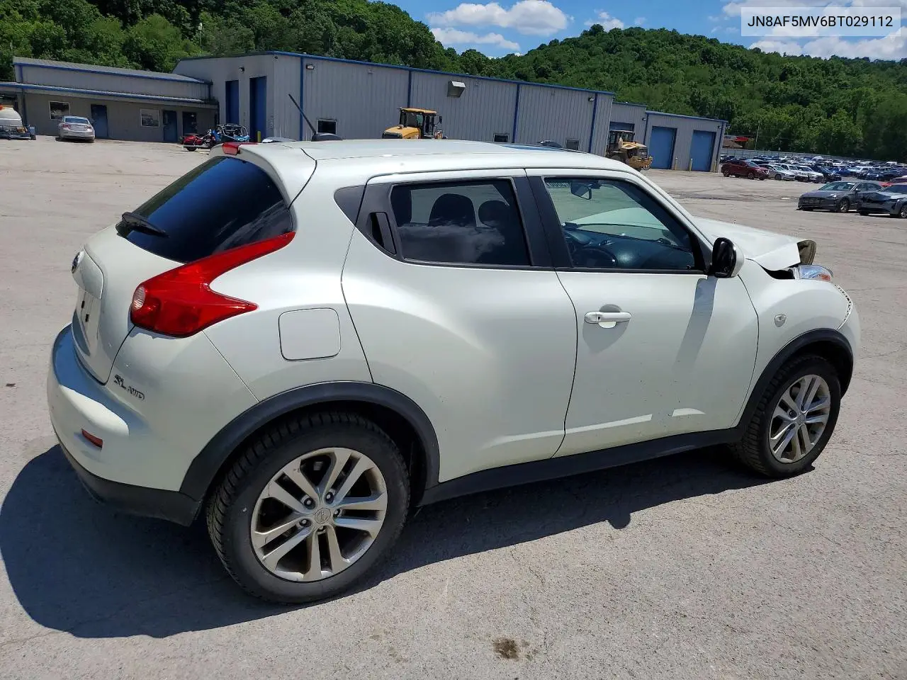 2011 Nissan Juke S VIN: JN8AF5MV6BT029112 Lot: 58661916