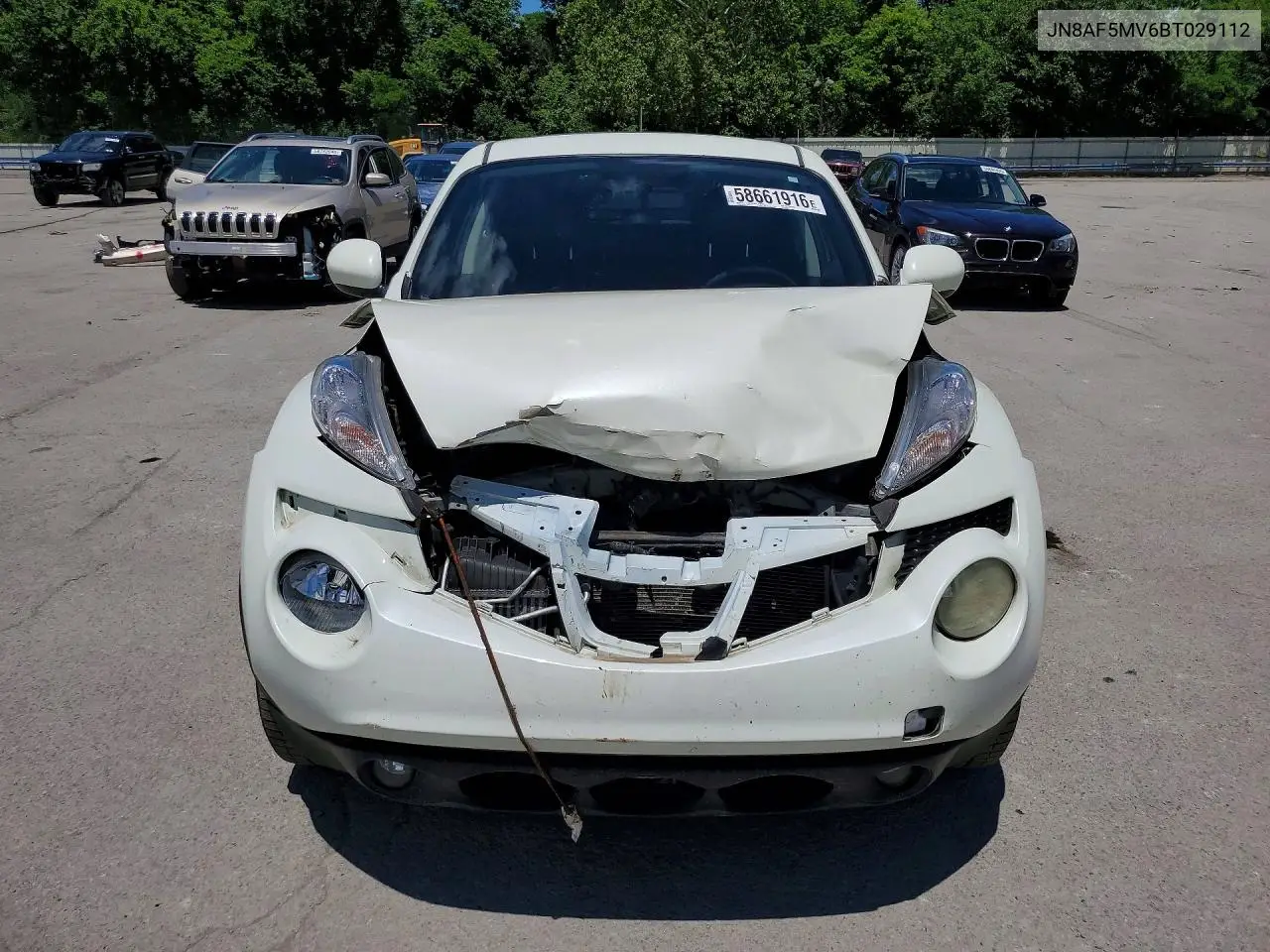 2011 Nissan Juke S VIN: JN8AF5MV6BT029112 Lot: 58661916