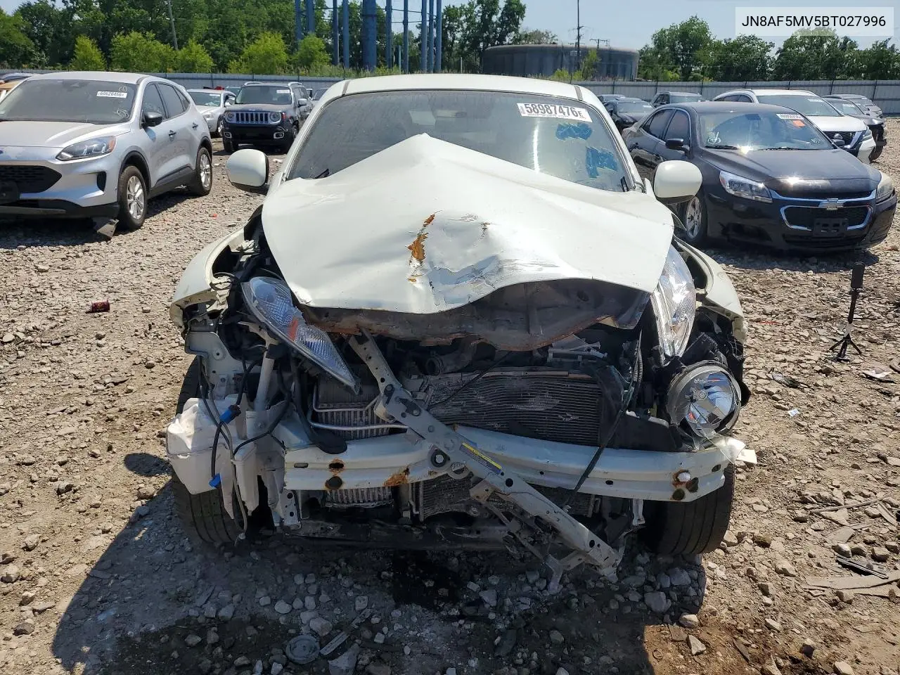 2011 Nissan Juke S VIN: JN8AF5MV5BT027996 Lot: 58987476