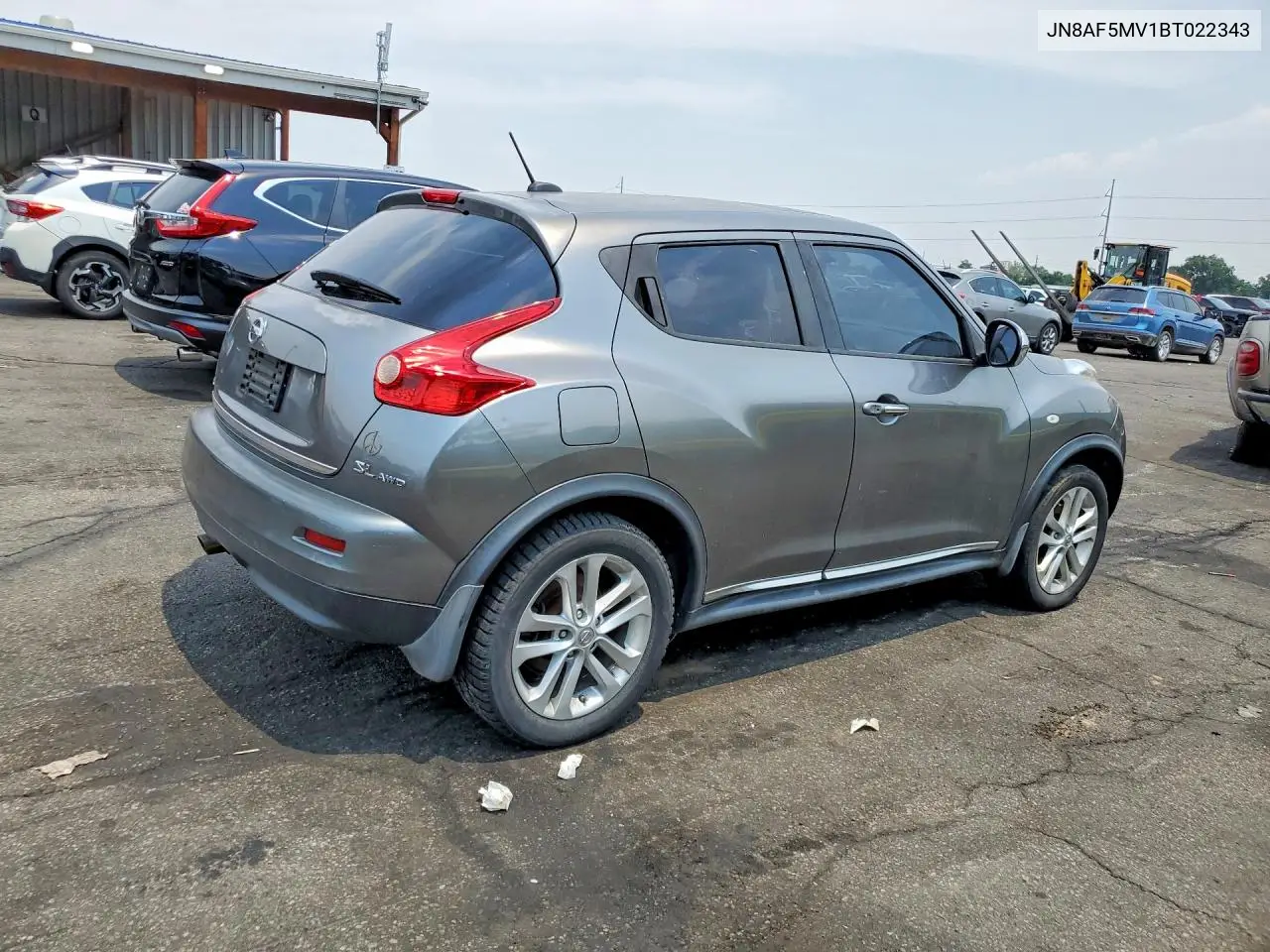 2011 Nissan Juke S VIN: JN8AF5MV1BT022343 Lot: 59599486