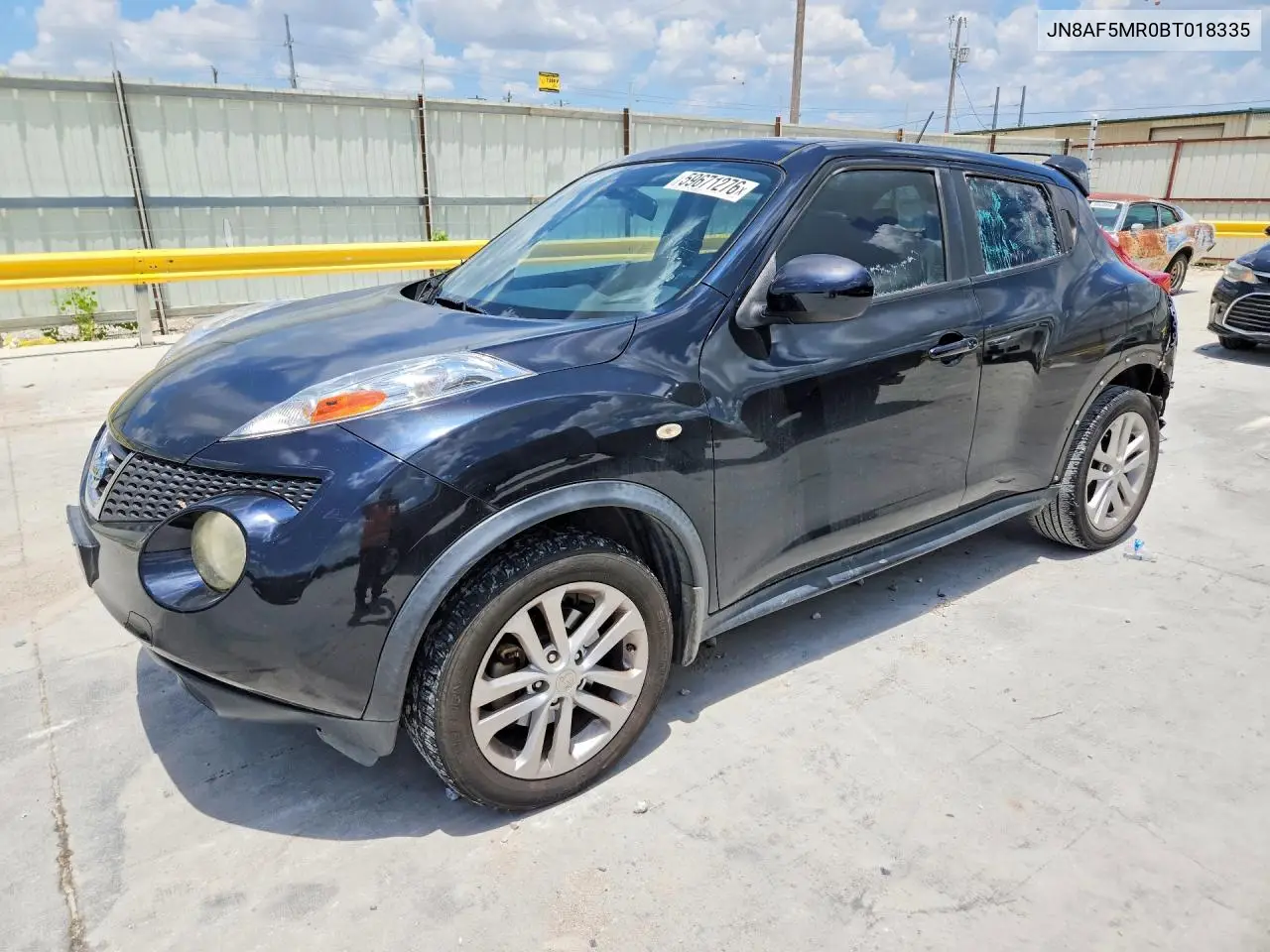 2011 Nissan Juke S VIN: JN8AF5MR0BT018335 Lot: 59671276