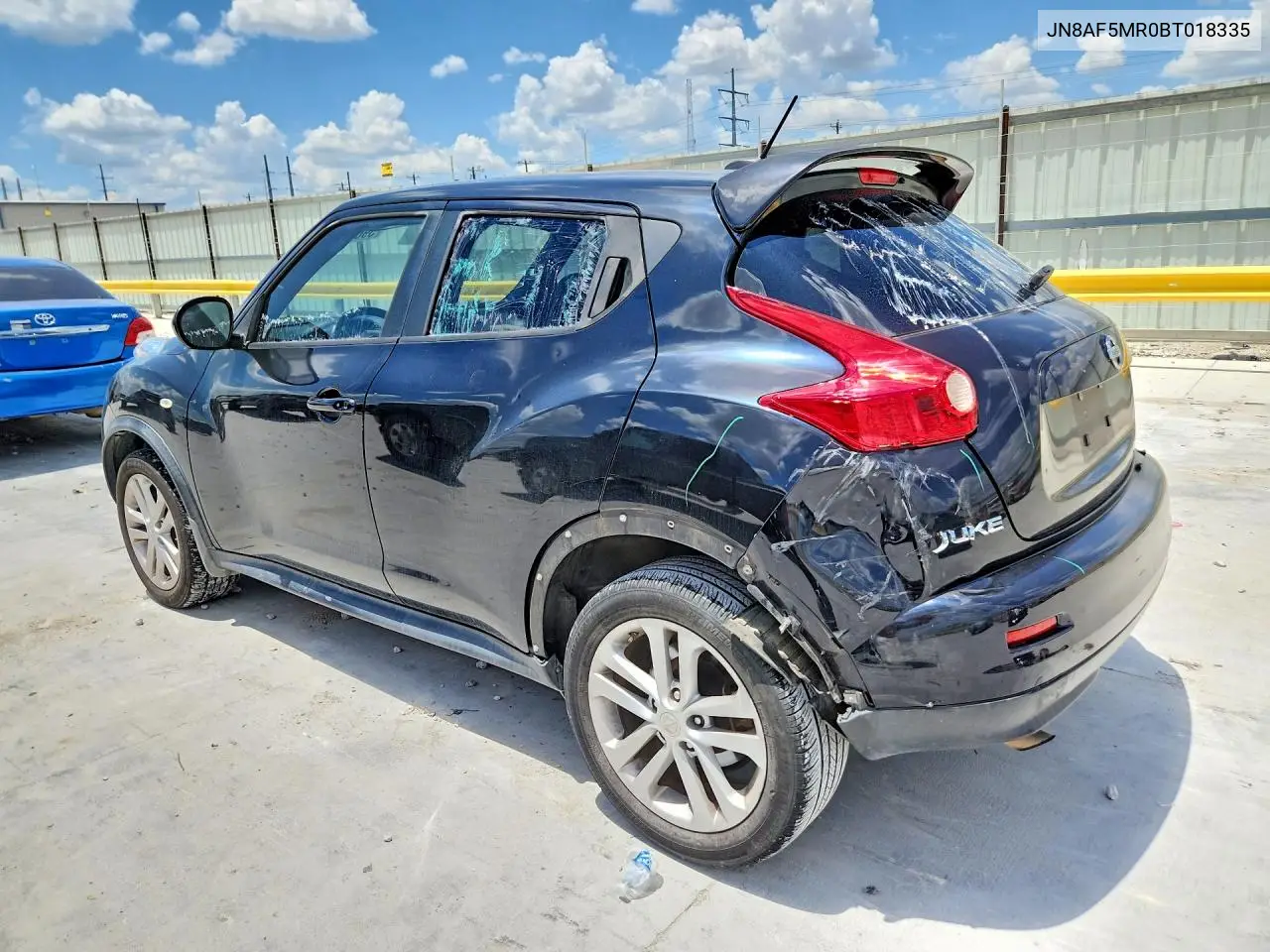 2011 Nissan Juke S VIN: JN8AF5MR0BT018335 Lot: 59671276