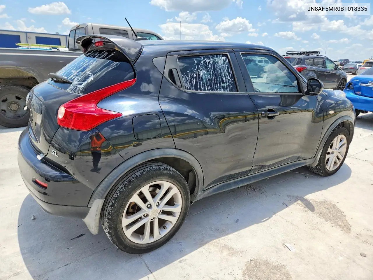 2011 Nissan Juke S VIN: JN8AF5MR0BT018335 Lot: 59671276