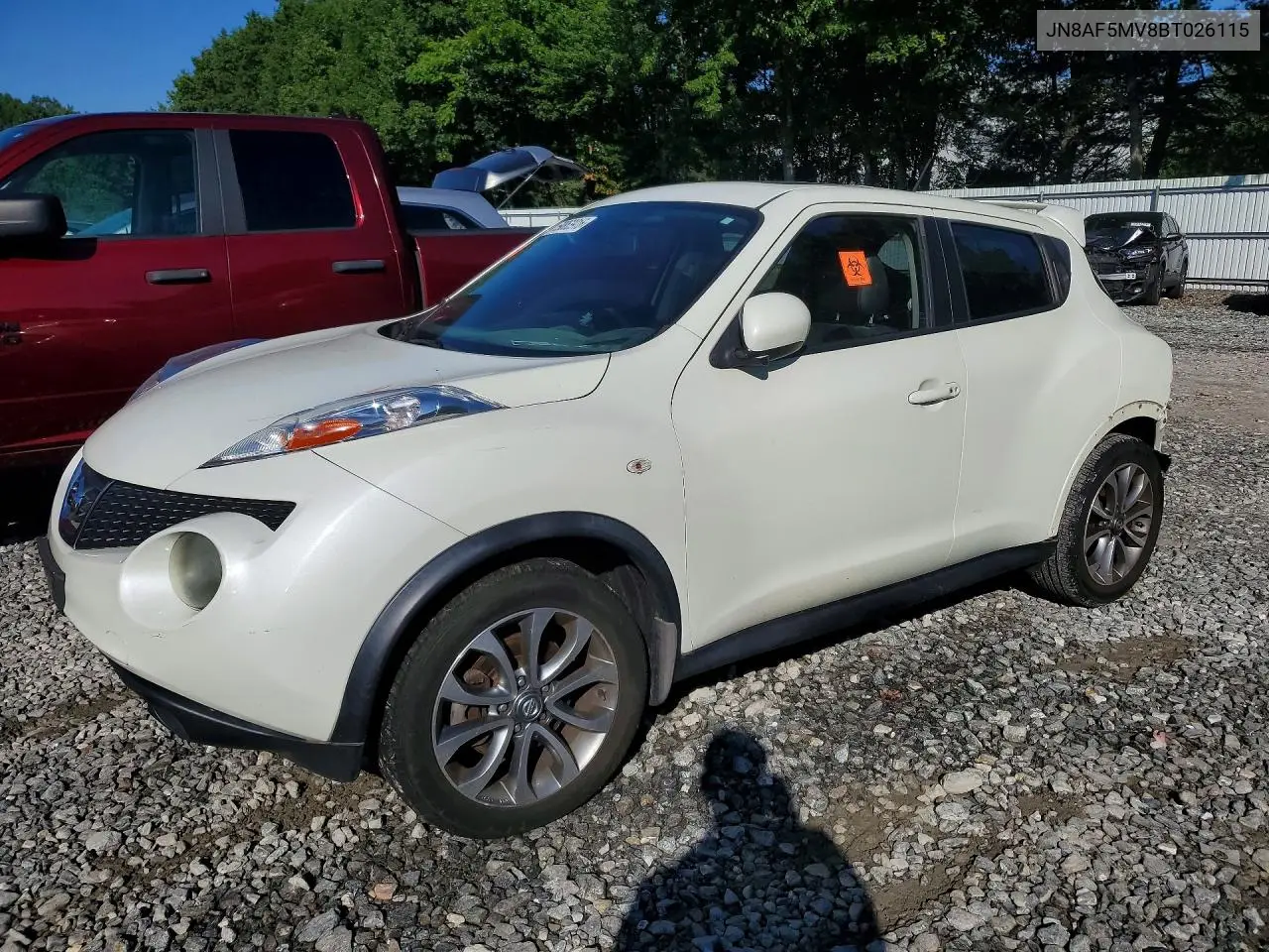 2011 Nissan Juke S VIN: JN8AF5MV8BT026115 Lot: 59863916