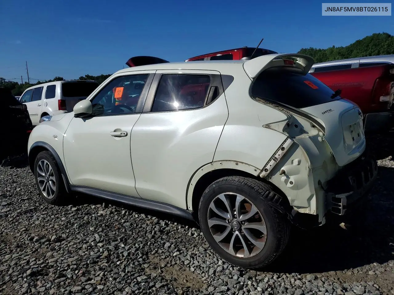 2011 Nissan Juke S VIN: JN8AF5MV8BT026115 Lot: 59863916