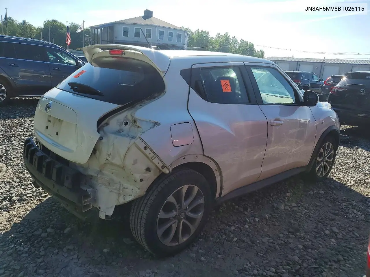 2011 Nissan Juke S VIN: JN8AF5MV8BT026115 Lot: 59863916