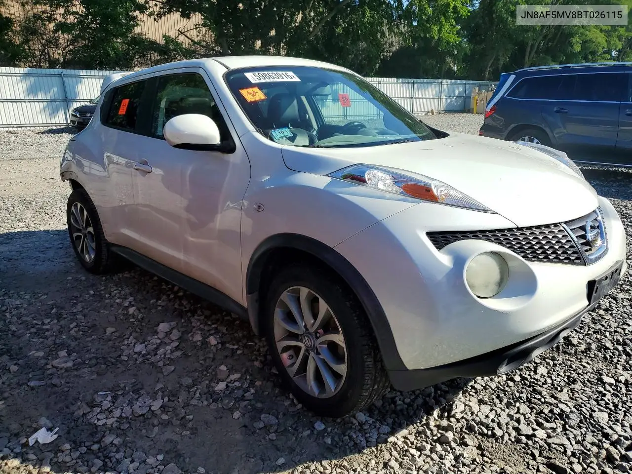 2011 Nissan Juke S VIN: JN8AF5MV8BT026115 Lot: 59863916