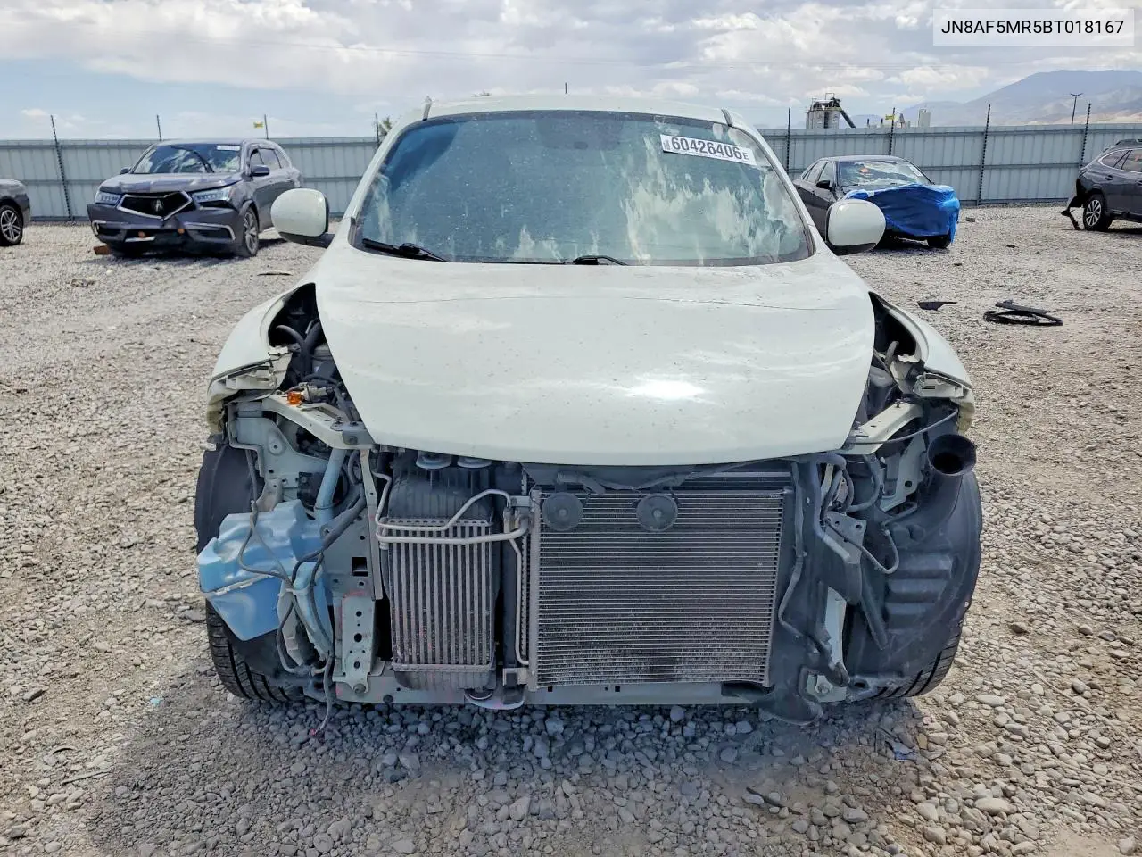 2011 Nissan Juke S VIN: JN8AF5MR5BT018167 Lot: 60426406