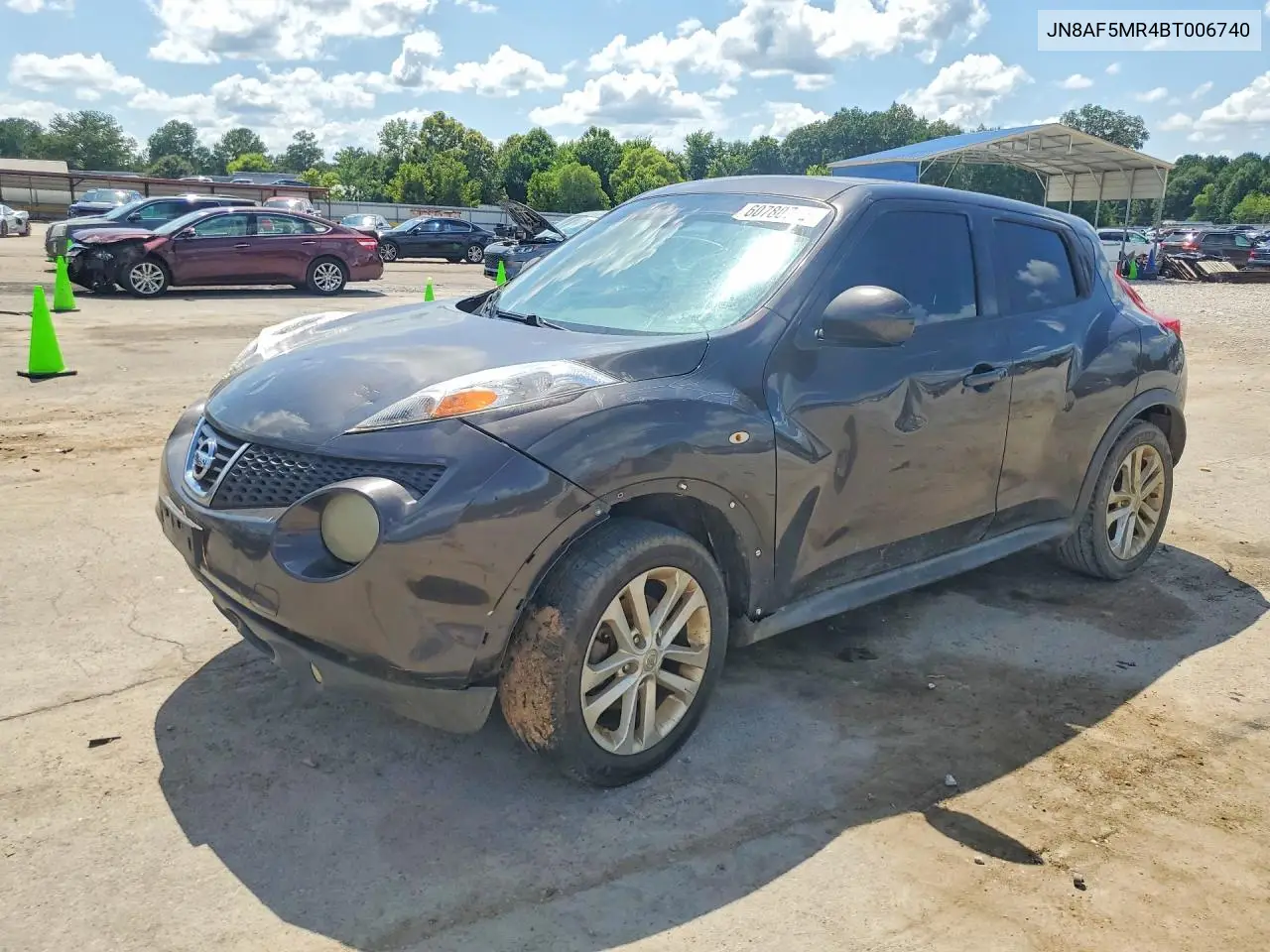 2011 Nissan Juke S/Sv/Sl VIN: JN8AF5MR4BT006740 Lot: 60780746